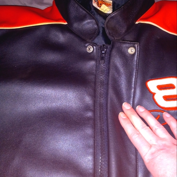 Vintage Winners Circle DALE EARNHART JR Jacket Mens XL Pleather Nascar Racing - Picture 4 of 16